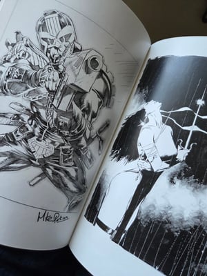 Image of BREATHING INK. A sketchbook by Mike Perkins