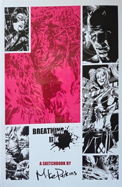Image of BLEEDING INK. A sketchbook by Mike Perkins