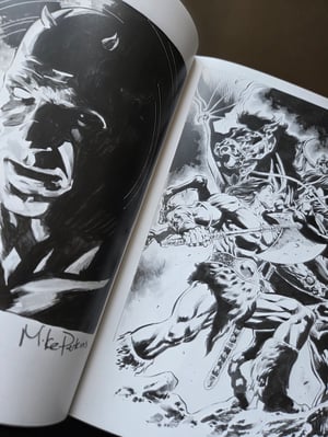 Image of BLEEDING INK. A sketchbook by Mike Perkins