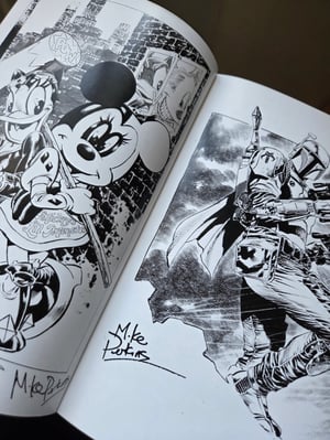 Image of BLEEDING INK. A sketchbook by Mike Perkins