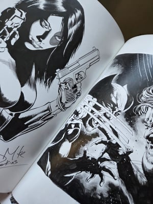 Image of BLEEDING INK and BREATHING INK. Sketchbooks by Mike Perkins