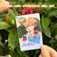 Aventurine Acrylic Poca Keychain