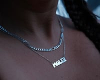 Image 3 of Custom Nameplate Necklace 