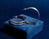 Image 1 of Vintage Double Hoops 
