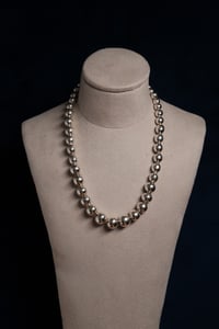 Image 3 of Vintage Ball Necklace 