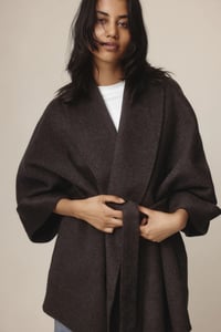 Image 5 of marle wes coat tapenade