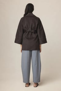 Image 3 of marle wes coat tapenade
