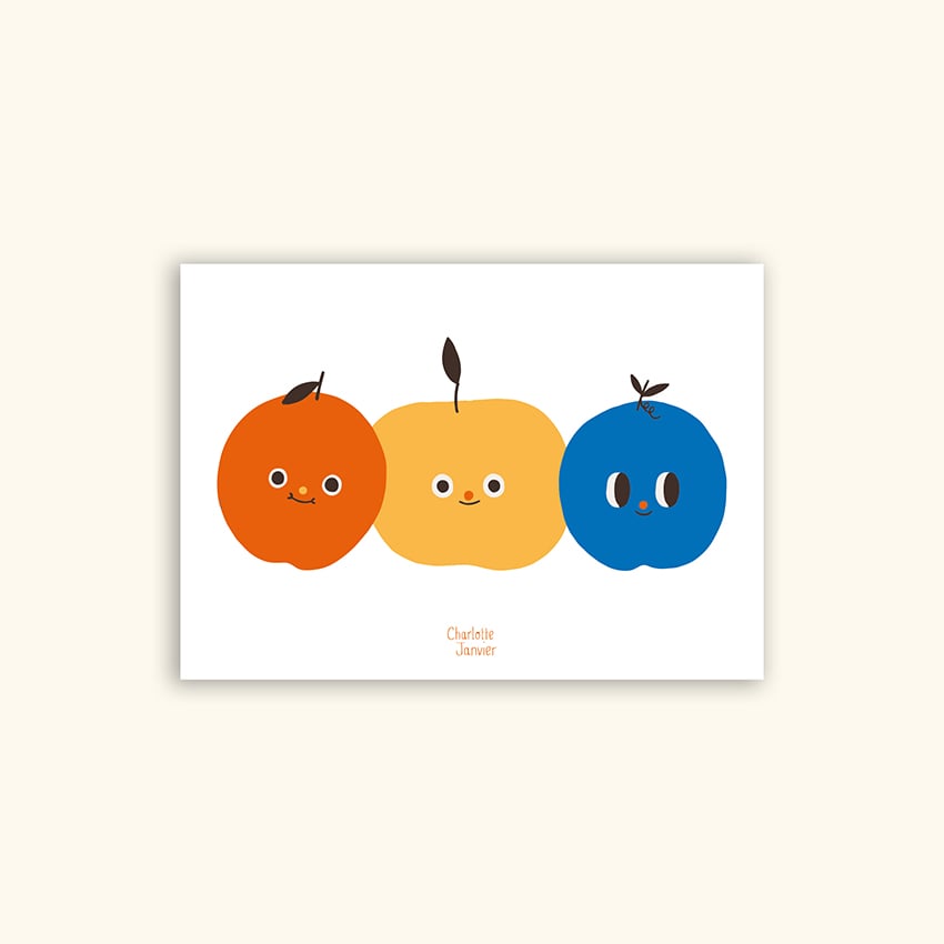 Image of A6 - TROIS PETITES POMMES