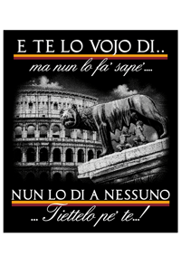 Image 4 of Maglia T.SHIRT "E TE LO VOJO DI" LELLA 2026