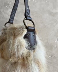 Image 4 of NATURAL FUR AND LEATHER BAG