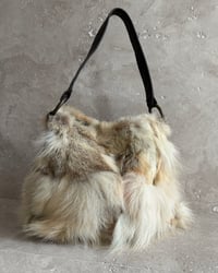 Image 5 of NATURAL FUR AND LEATHER BAG