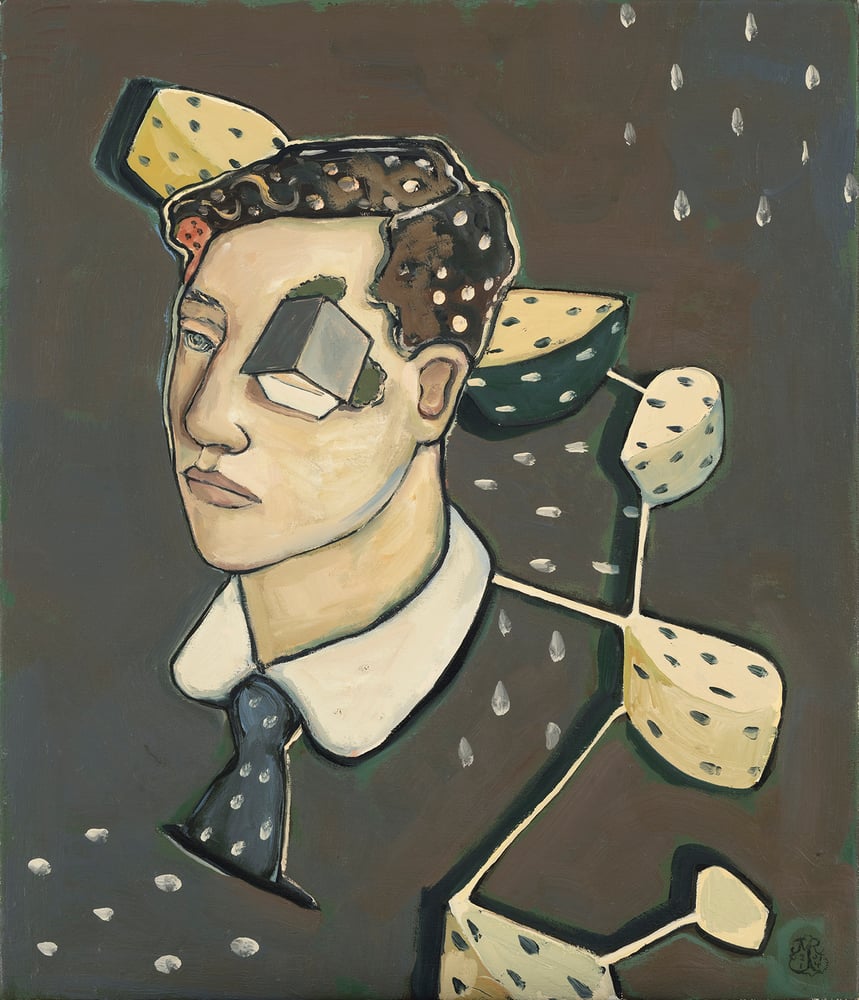 Image of Max Rohr - The blue tie 