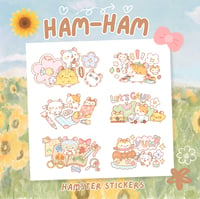 Ham-Ham and Friends - Sticker Sheet
