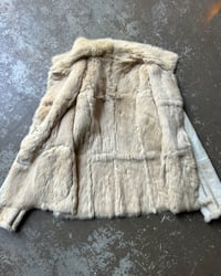 Image 6 of BEIGE LEATHER AND FUR JACKET NO. 2