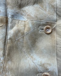 Image 10 of BEIGE LEATHER AND FUR JACKET NO. 2