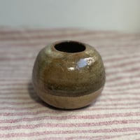 Image 1 of Round Vase in Brown