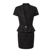 Image 1 of Gianni Versace 1980s "Favourite Button" Skirt Suit