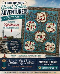 Image 1 of Great Lakes Adventures Quilt Kit