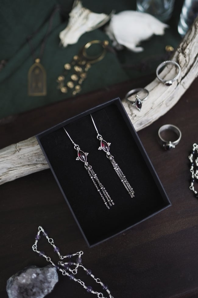 Wounds earrings