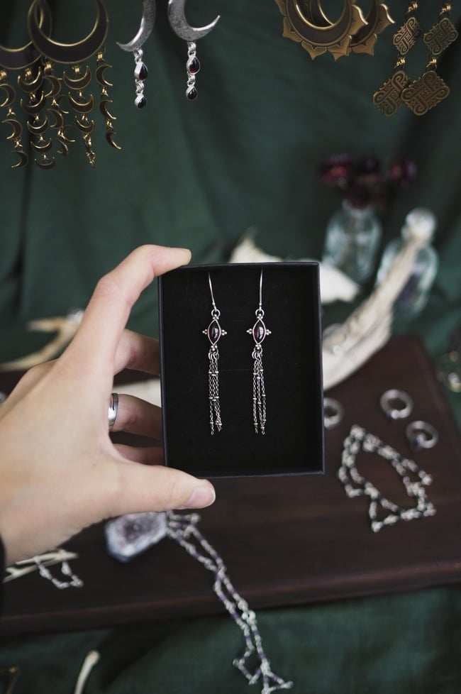 Wounds earrings