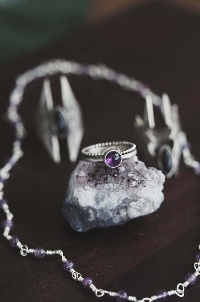 Amethyst ring