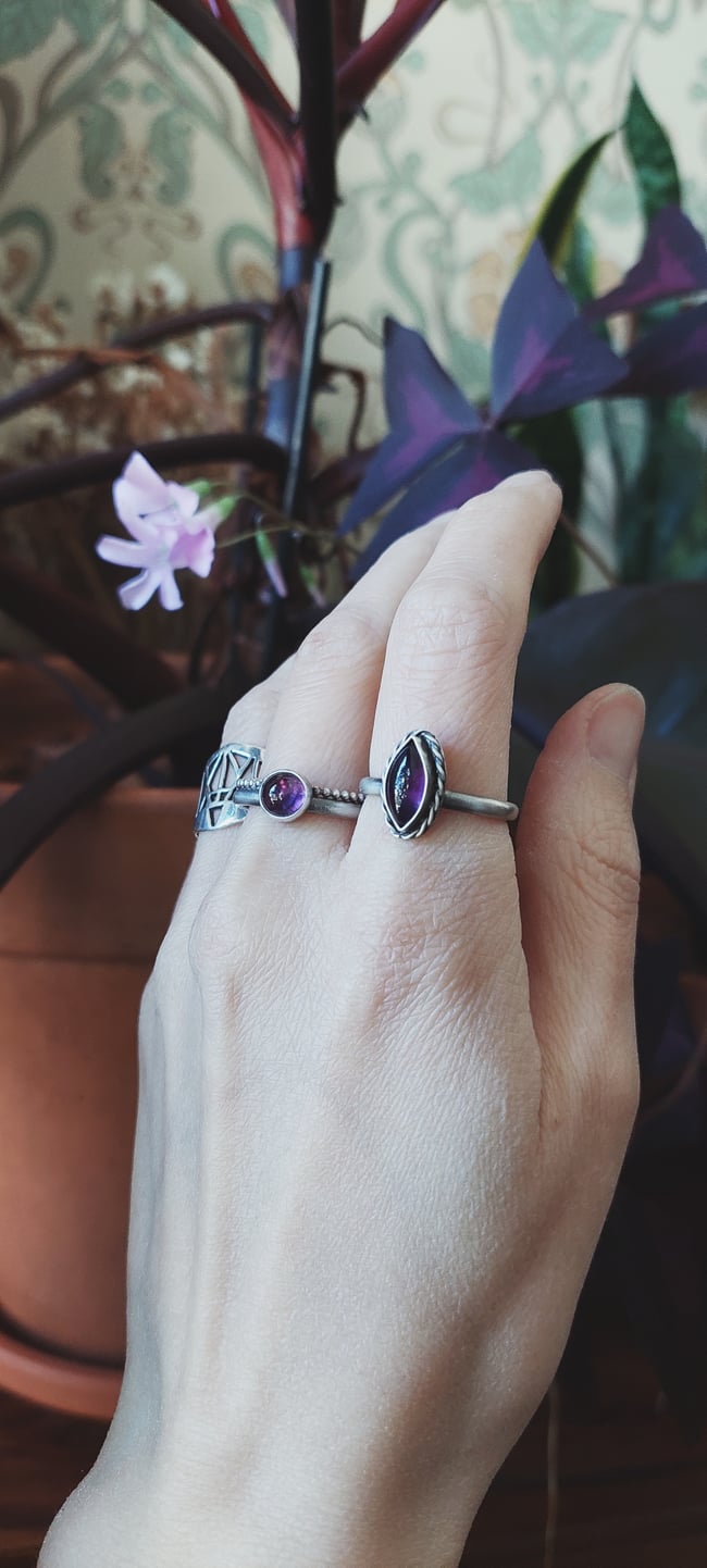 Amethyst ring