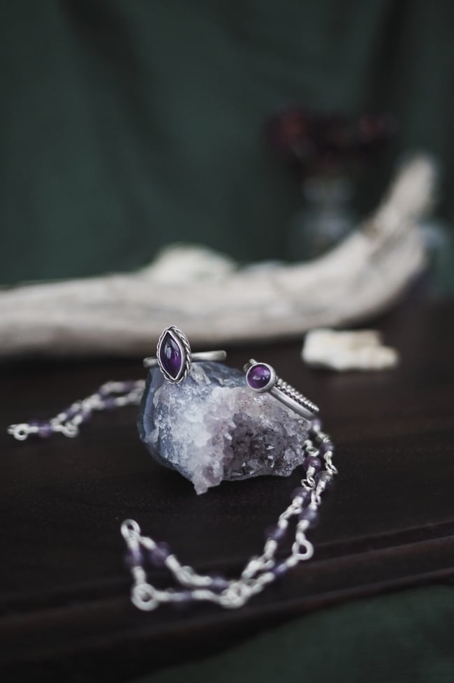 Amethyst ring II