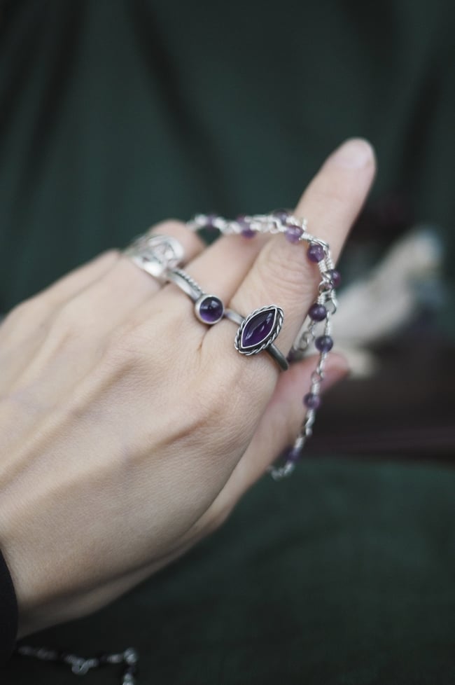 Amethyst ring II