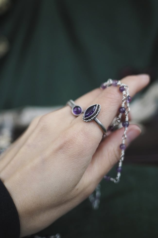 Amethyst ring II