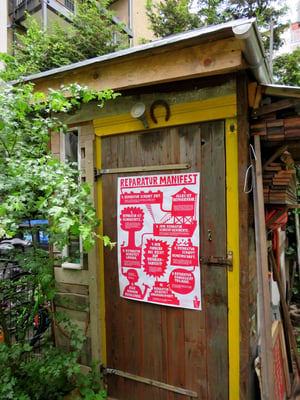 Image of Plakat: Reparatur Manifest