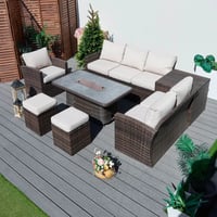 Image 3 of Texas - Firepit Sofa Set