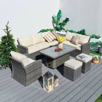 Image 1 of Texas - Firepit Sofa Set