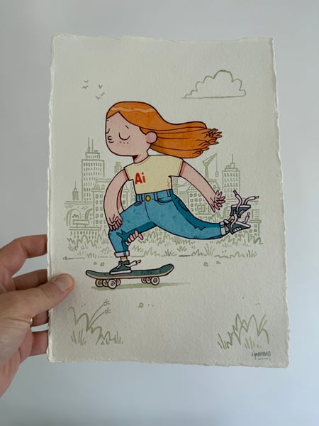 Image of Ai Girl (A4)