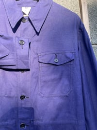 Image 3 of Vintage Un-worn 1970's Naval Jumpsuit, Blue Button-Up Boiler-suit, Size Large 