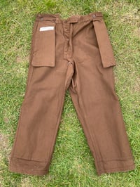Image 3 of Vintage 1950's SNCF French Railway Pants, Un-worn Size 37"