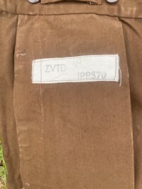Image 4 of Vintage 1950's SNCF French Railway Pants, Un-worn Size 37"