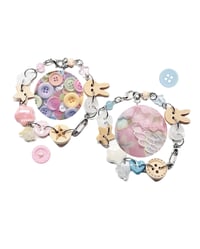 Image 1 of Bunny Button bracelet 