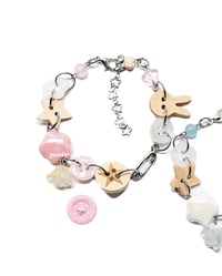 Image 2 of Bunny Button bracelet 