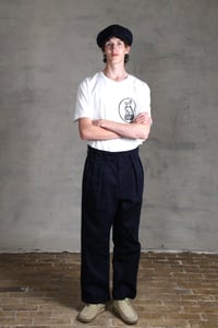 Image 5 of CAPTAIN TROUSER wax cotton - Navy 