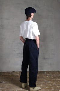 Image 4 of CAPTAIN TROUSER wax cotton - Navy 