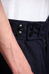 Image 9 of CAPTAIN TROUSER wax cotton - Navy 