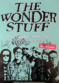 Image 2 of Nottingham Rock City A3 poster – signed