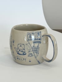 Image 2 of Everthing I Like Is On The Table - Cobalt Blue 01