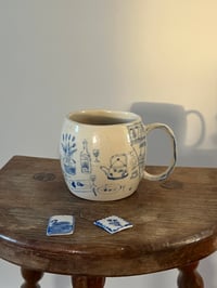 Image 3 of Everthing I Like Is On The Table - Cobalt Blue 01