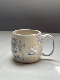 Image 5 of Everthing I Like Is On The Table - Cobalt Blue 01