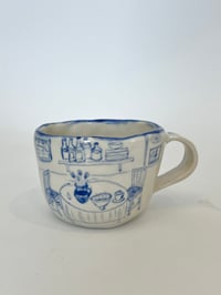 Image 1 of Table Blue Porcelain - 01
