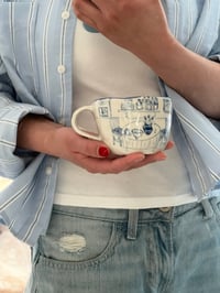 Image 6 of Table Blue Porcelain - 01