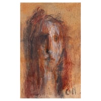 Image 1 of Shona - Charcoal, Pencil and Acrylic Paint on Paper 