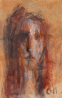 Image 2 of Shona - Charcoal, Pencil and Acrylic Paint on Paper 