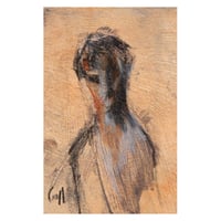 Image 1 of Browsed - Charcoal, Pencil and Acrylic Paint on Paper 